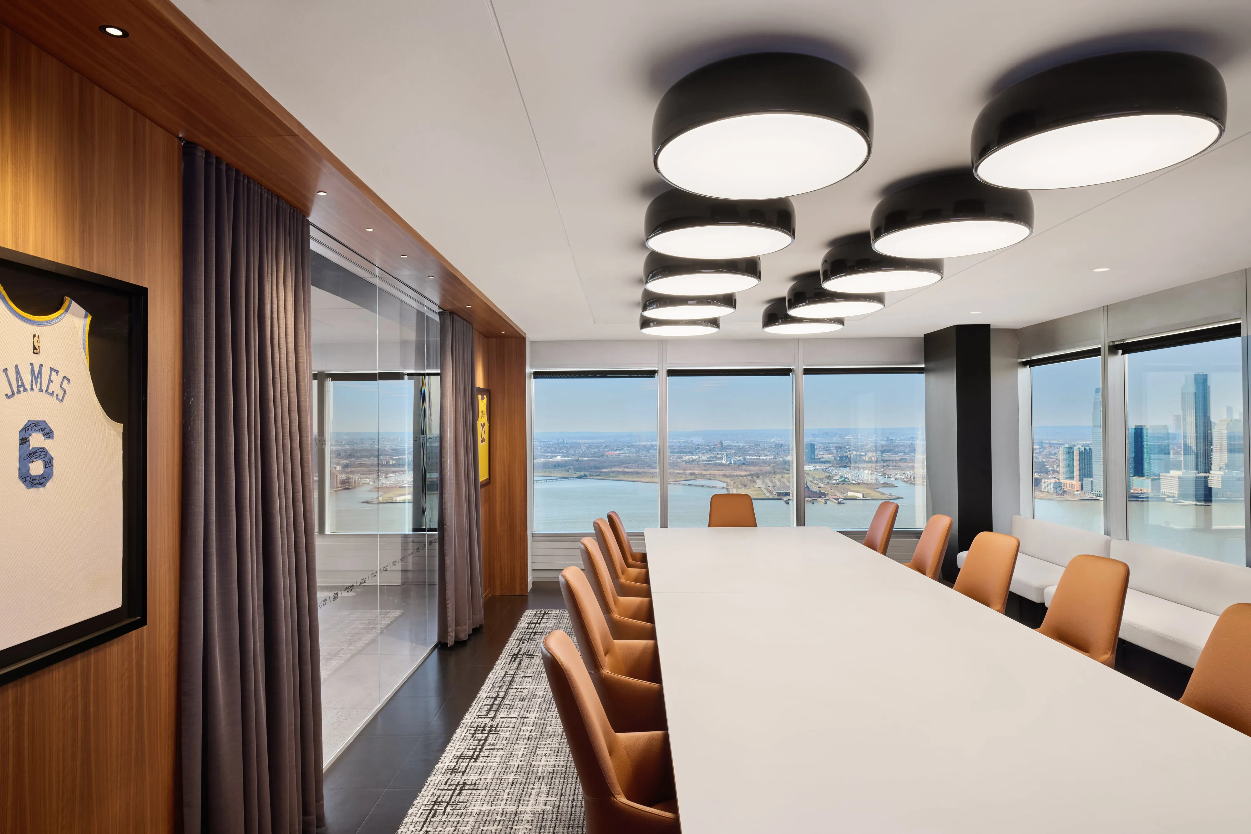 Interior shot of 17 State Street depicting the building's beautiful and functional architecture and design.